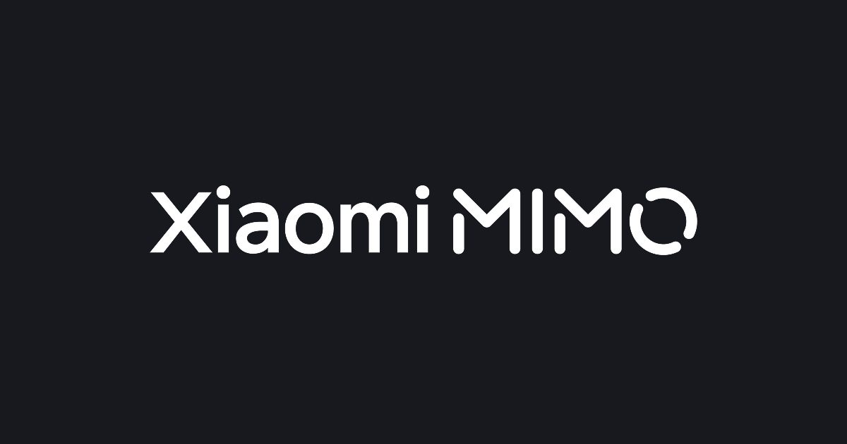 Логотип Xiaomi MiMo на тёмном фоне