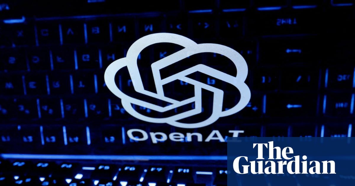 OpenAI — логотип на клавиатуре