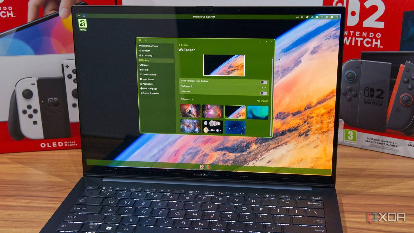 Рабочий стол COSMIC — Linux-окружение