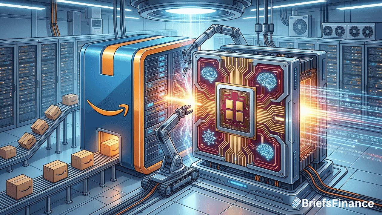 Иллюстрация к новости о покупке Amazon AI-стартапа Decart за $7 млрд