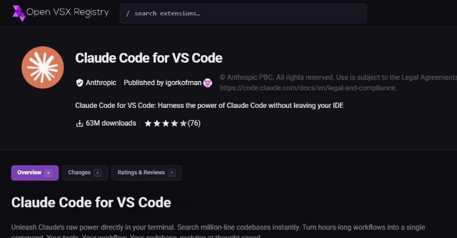 Троянизированное расширение Claude Code в маркетплейсе Cursor