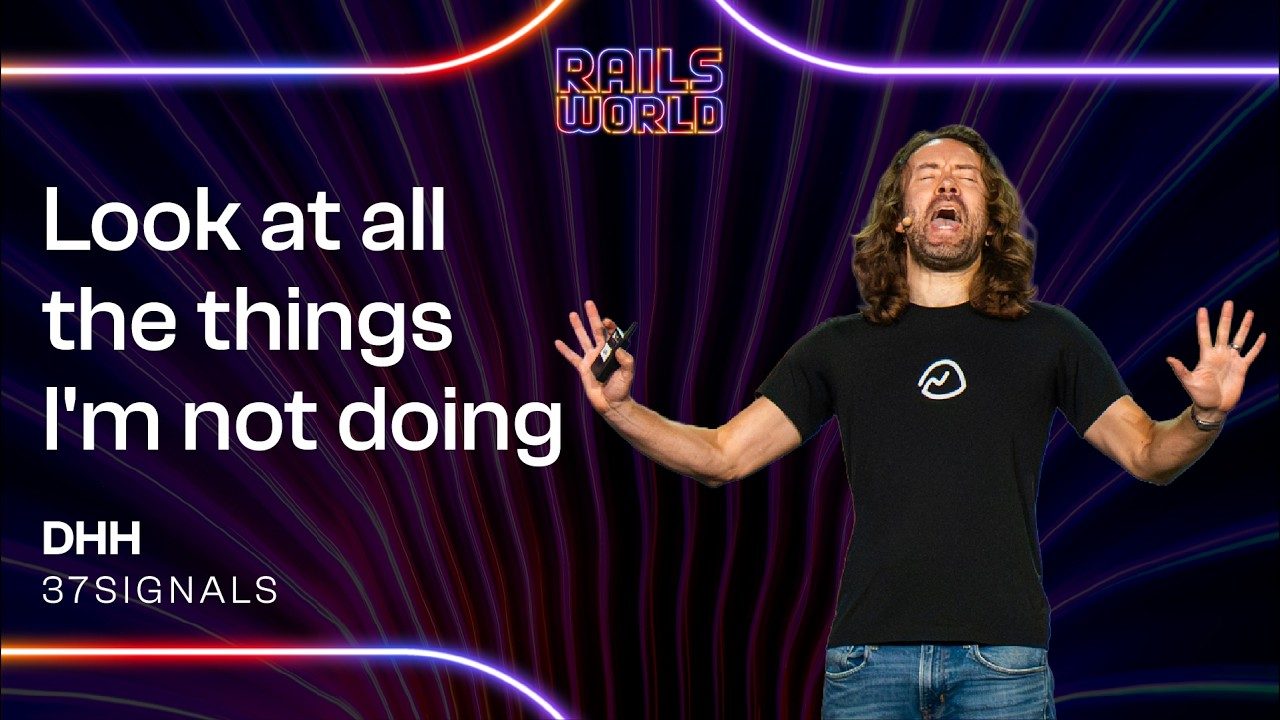 🎤 Rails World 2026: вступительный доклад