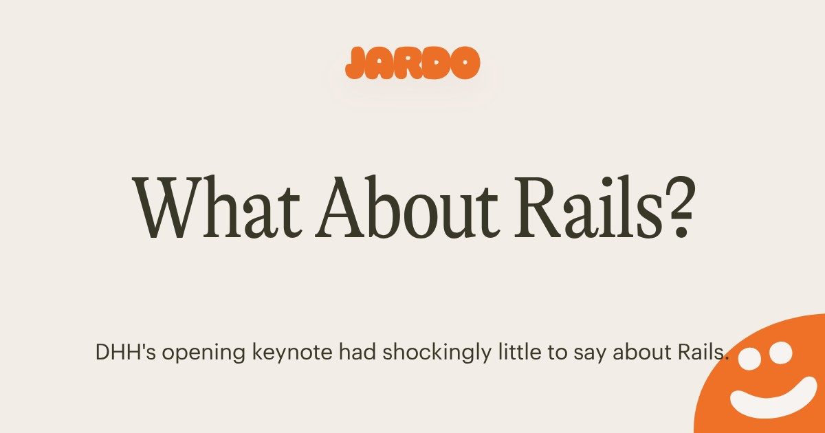 🛤 What About Rails? — заметка о фреймворке