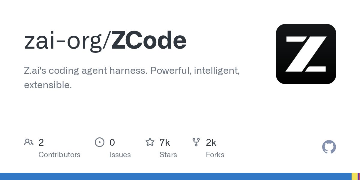 💻 Представлен ZCode — расширяемый агент для написания кода
