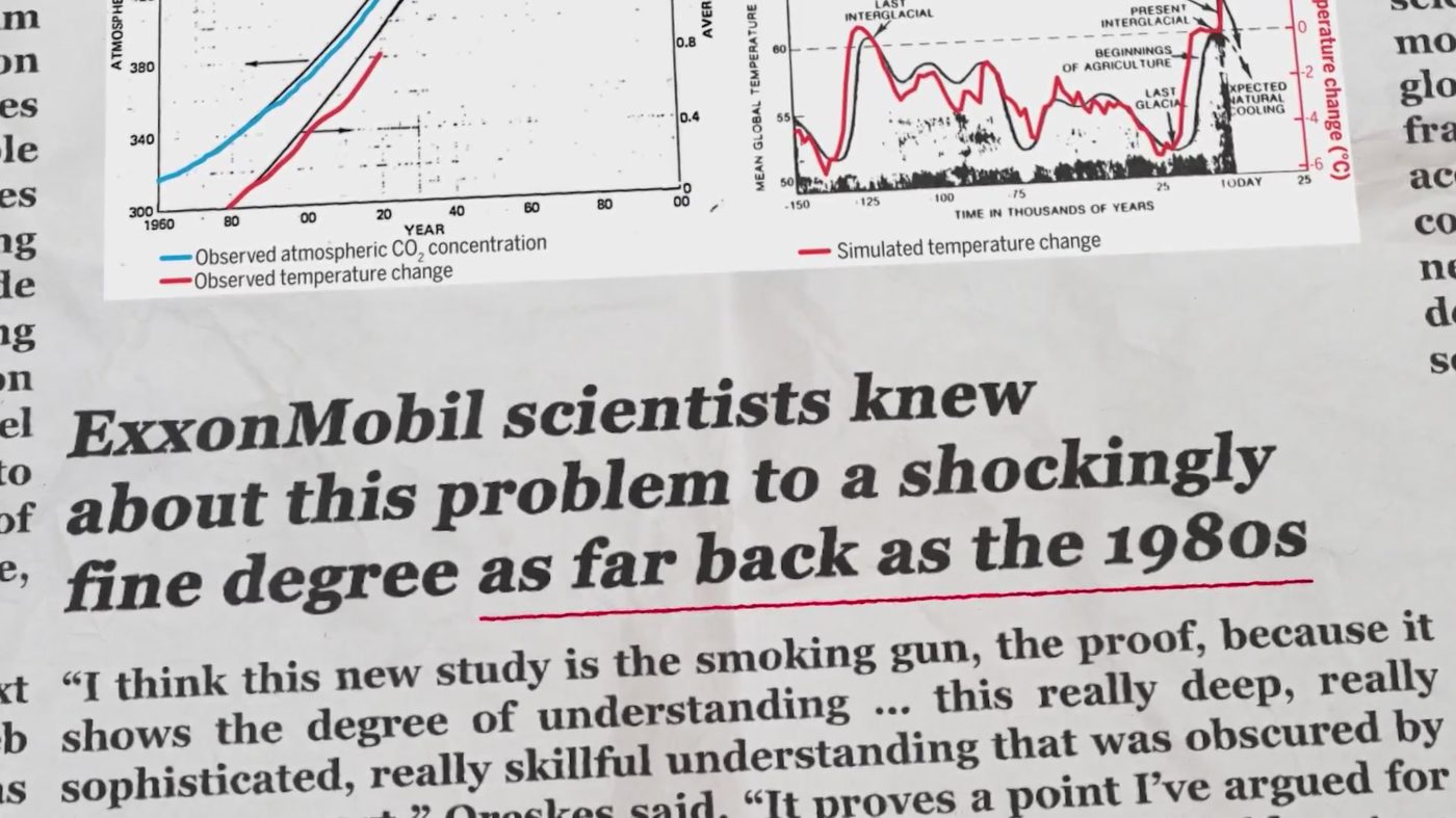 Documents add to evidence in climate deception case against ExxonMobil